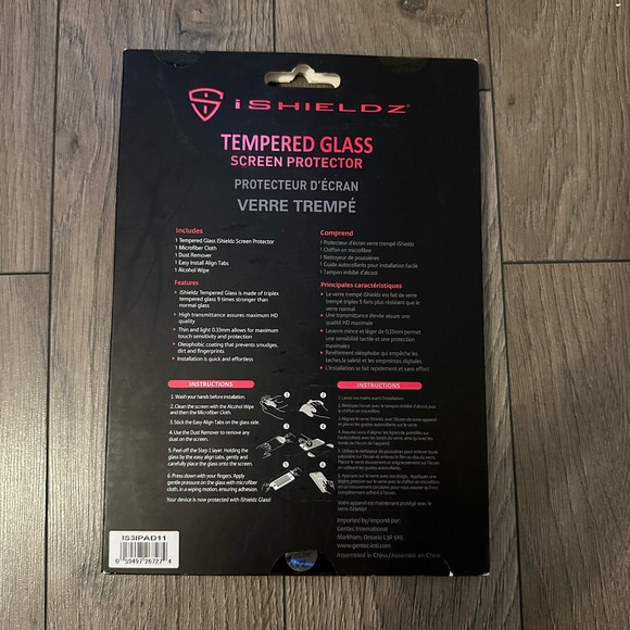 iShieldz iPad Pro 11" Tempered Glass Screen Protector - Picture 3 of 3